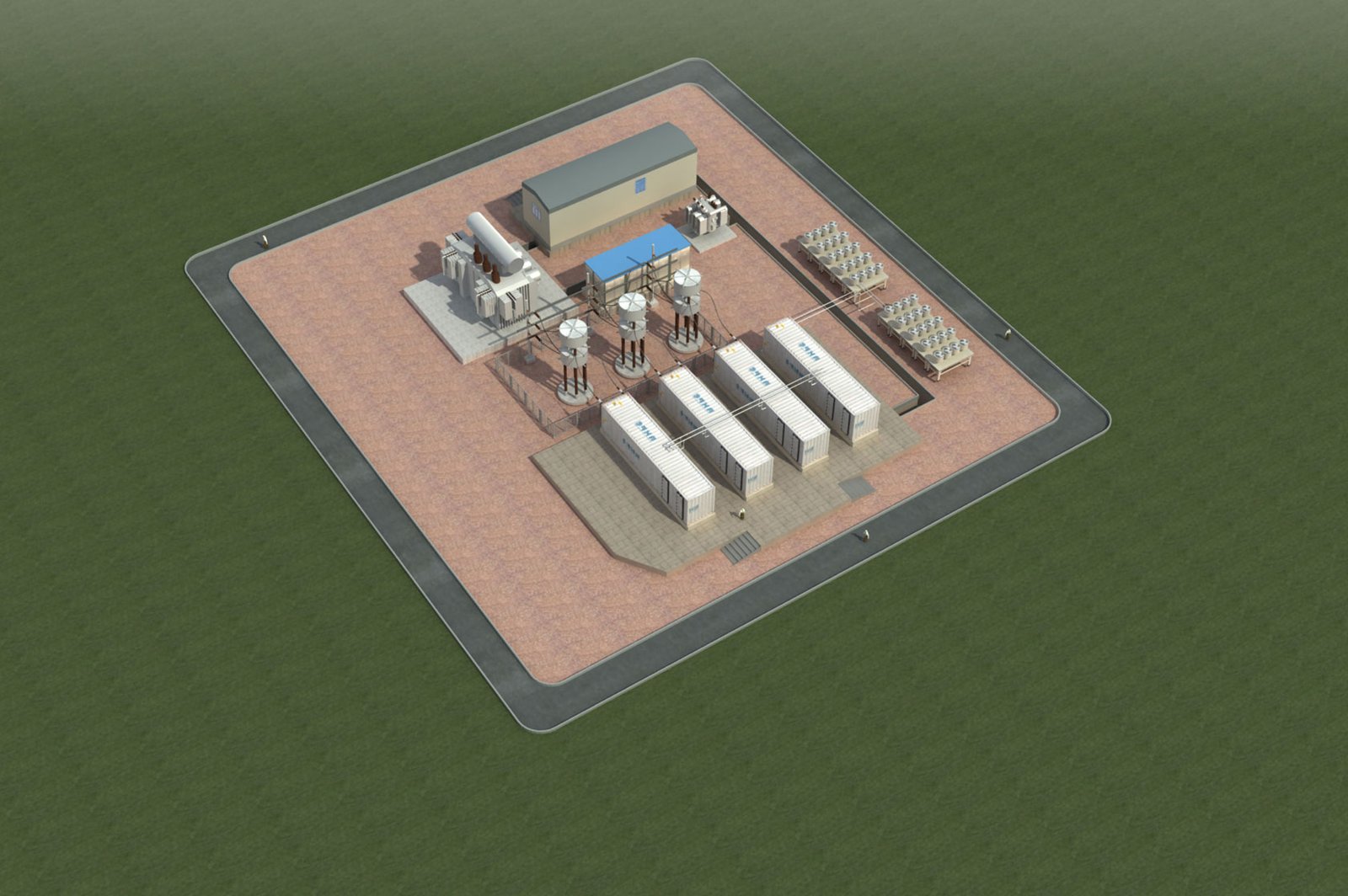CG illustration of proposed project site
